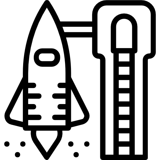 Aerospace Infrastructure Icon
